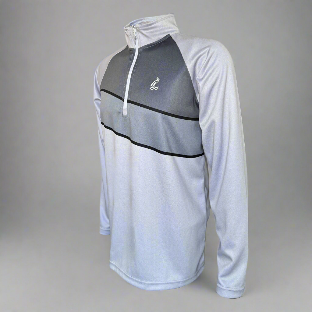 The Lune Collection - Light Grey 1/4 Zip