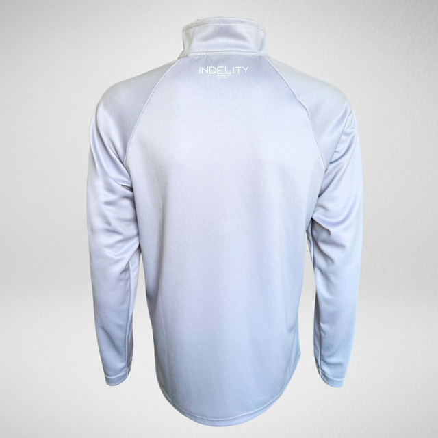 The Lune 1/4 Zip - Light Grey