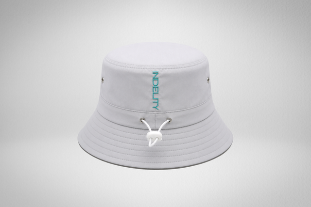 Indelity Golf Light Grey Bucket Hat