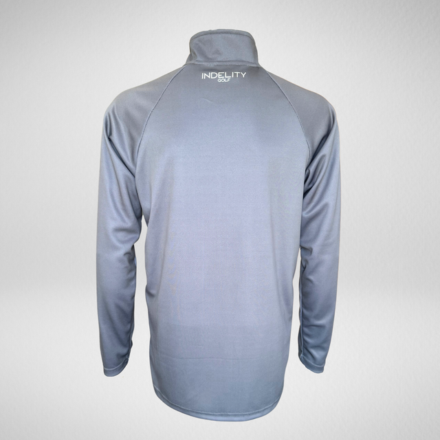 The Lune 1/4 Zip - Dark Grey