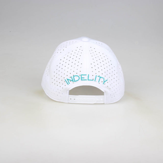 Indelity Golf Cap - White (Back)