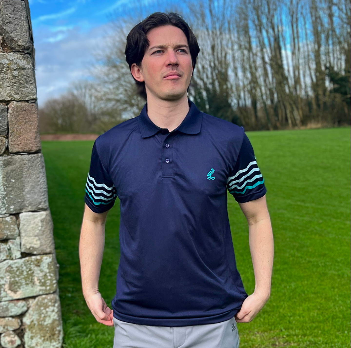 The Lune Polo - Navy