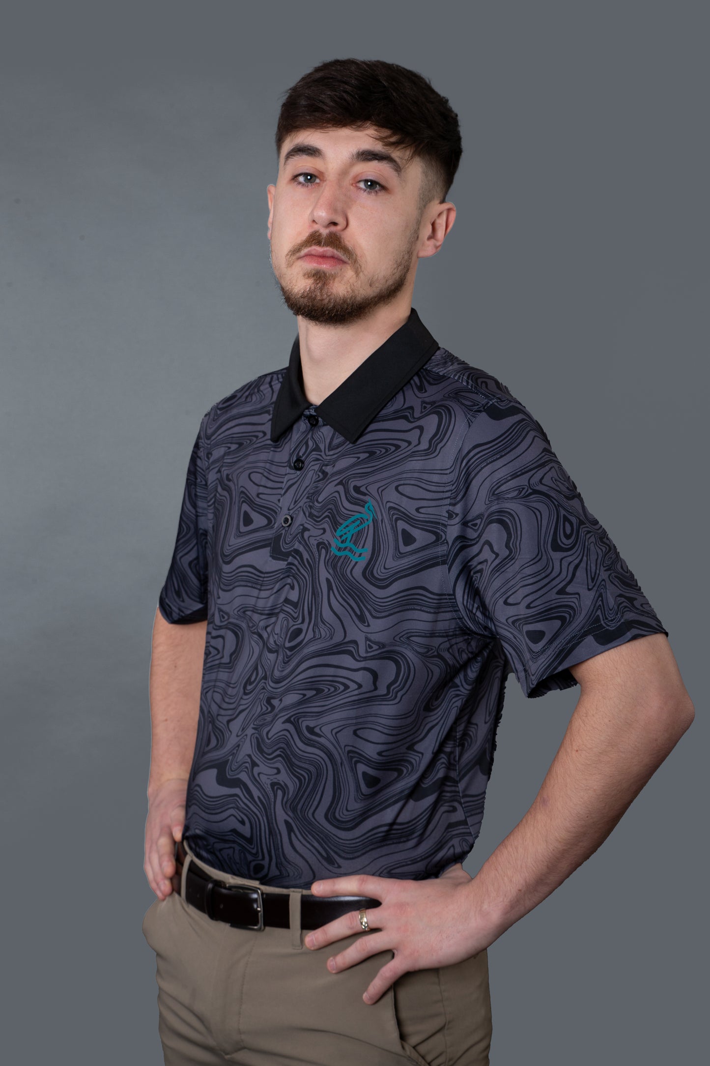 The Tidal Collection - Dark Grey Polo