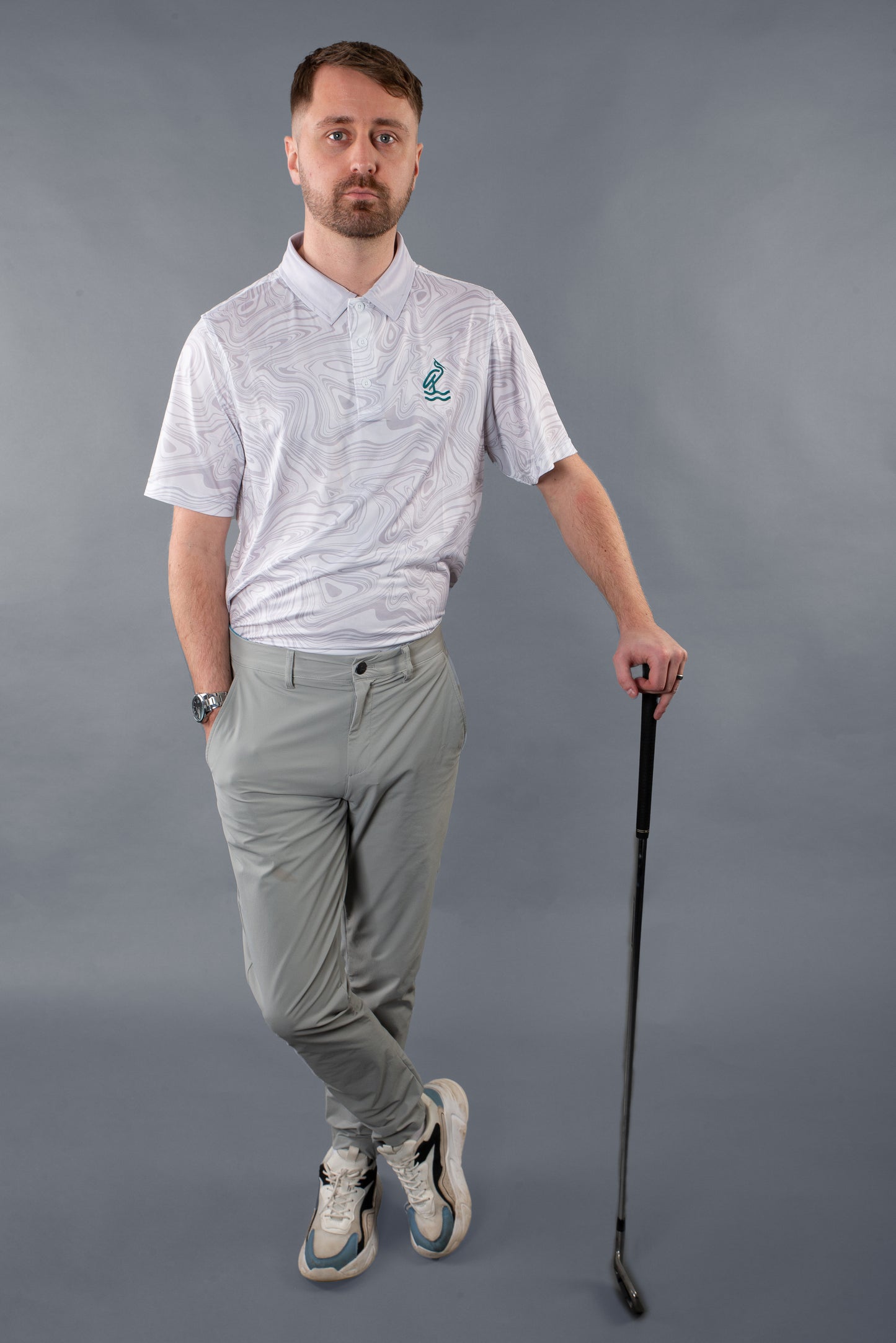The Tidal Collection - Light Grey Polo